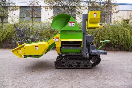 Машина сбора падиа силы человека спасения жатки неочищенных рисов 20HP мини