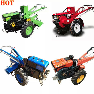 Прогулка колеса Agricultrue 2 за румпелем силы Motocultor трактора многофункциональным