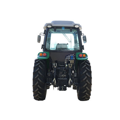 Аграрный трактор фермы 4WD с затяжелителем для ровной деятельности