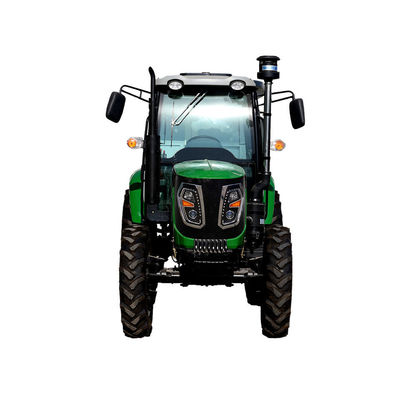 Аграрный трактор фермы 4WD с затяжелителем для ровной деятельности
