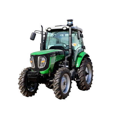 Аграрный трактор фермы 4WD с затяжелителем для ровной деятельности