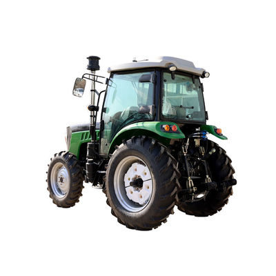Аграрный трактор фермы 4WD с затяжелителем для ровной деятельности