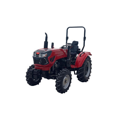 аграрный трактор 4 колес трактора фермы 4wd 60hp голубой с частями