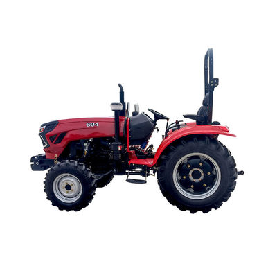 аграрный трактор 4 колес трактора фермы 4wd 60hp голубой с частями