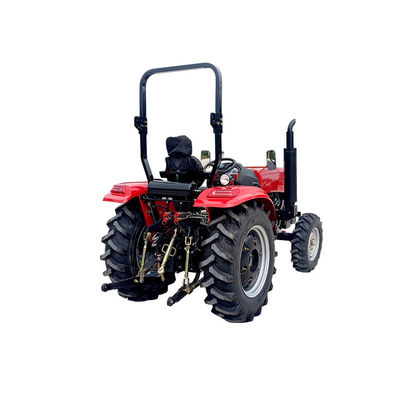 аграрный трактор 4 колес трактора фермы 4wd 60hp голубой с частями