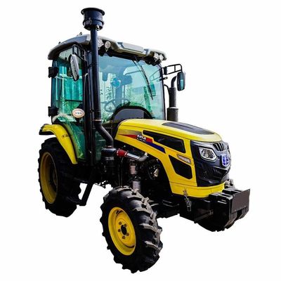 аграрный трактор 4 колес трактора фермы 4wd 60hp голубой с частями