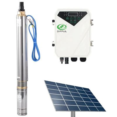 Сверхмощная высокая солнечная энергия водяной помпы давления 12v в теле нержавеющей стали