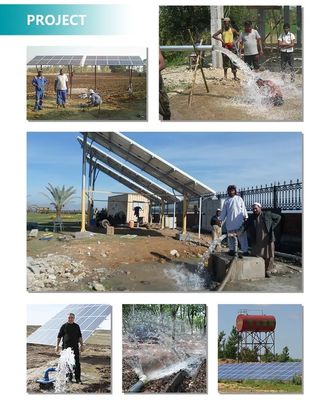 водяная помпа инвертора бассейна водяной помпы земледелия 400w 600w солнечная