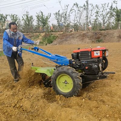 ручной трактор 15hp идя трактора 18hp облегченный мини